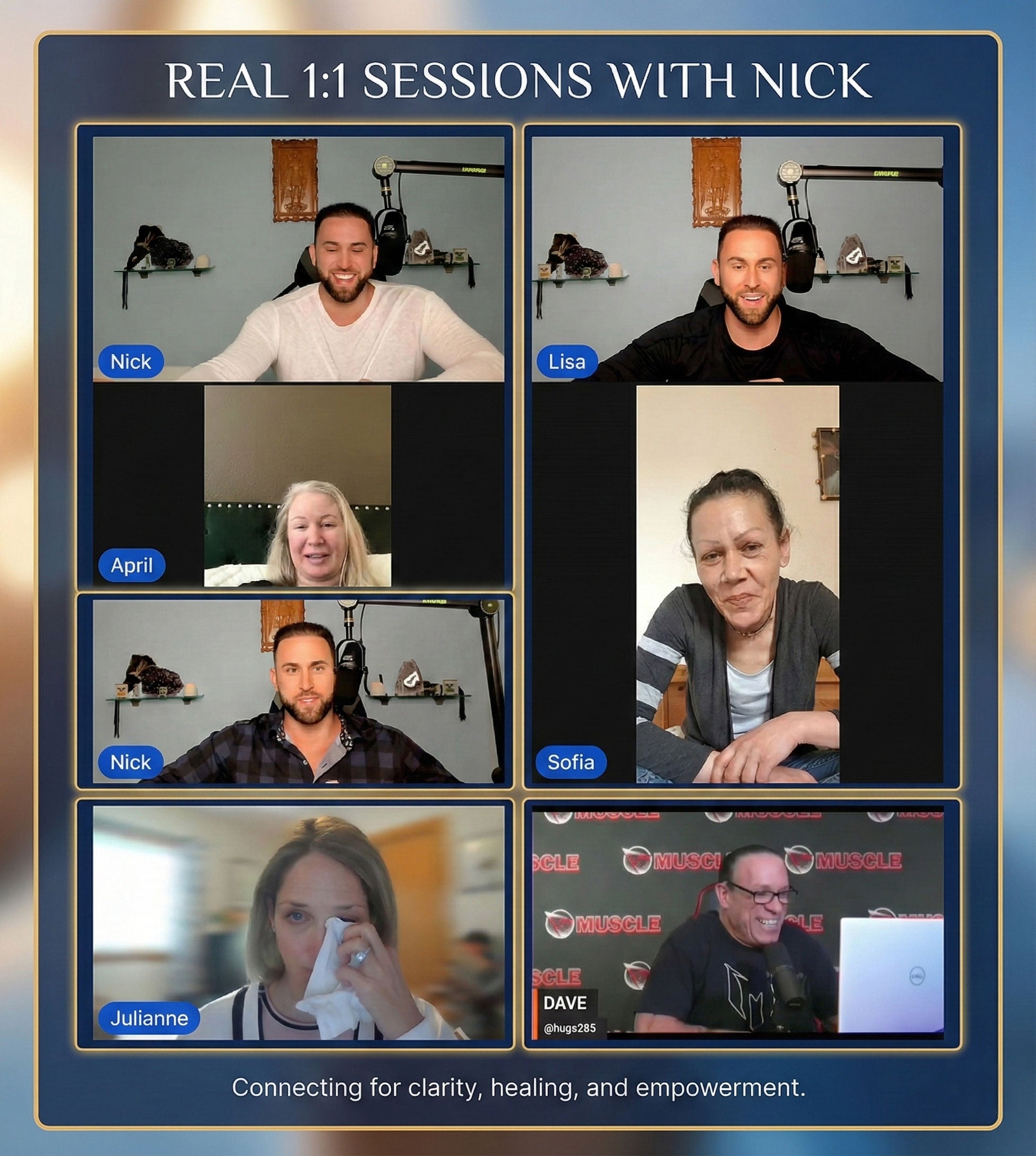 Private Reading Zoom - FULL SESSION